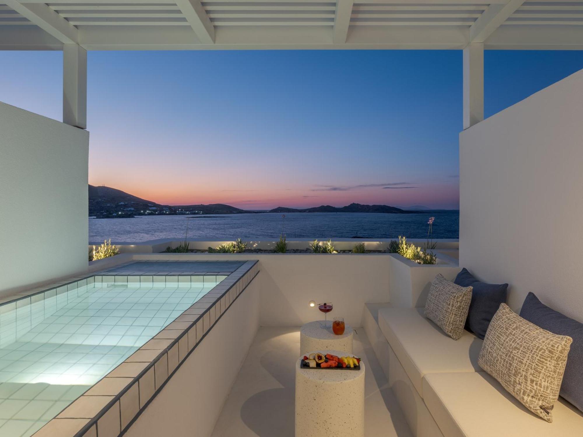 Aegean Colors Paros Hotell Náousa Exteriör bild