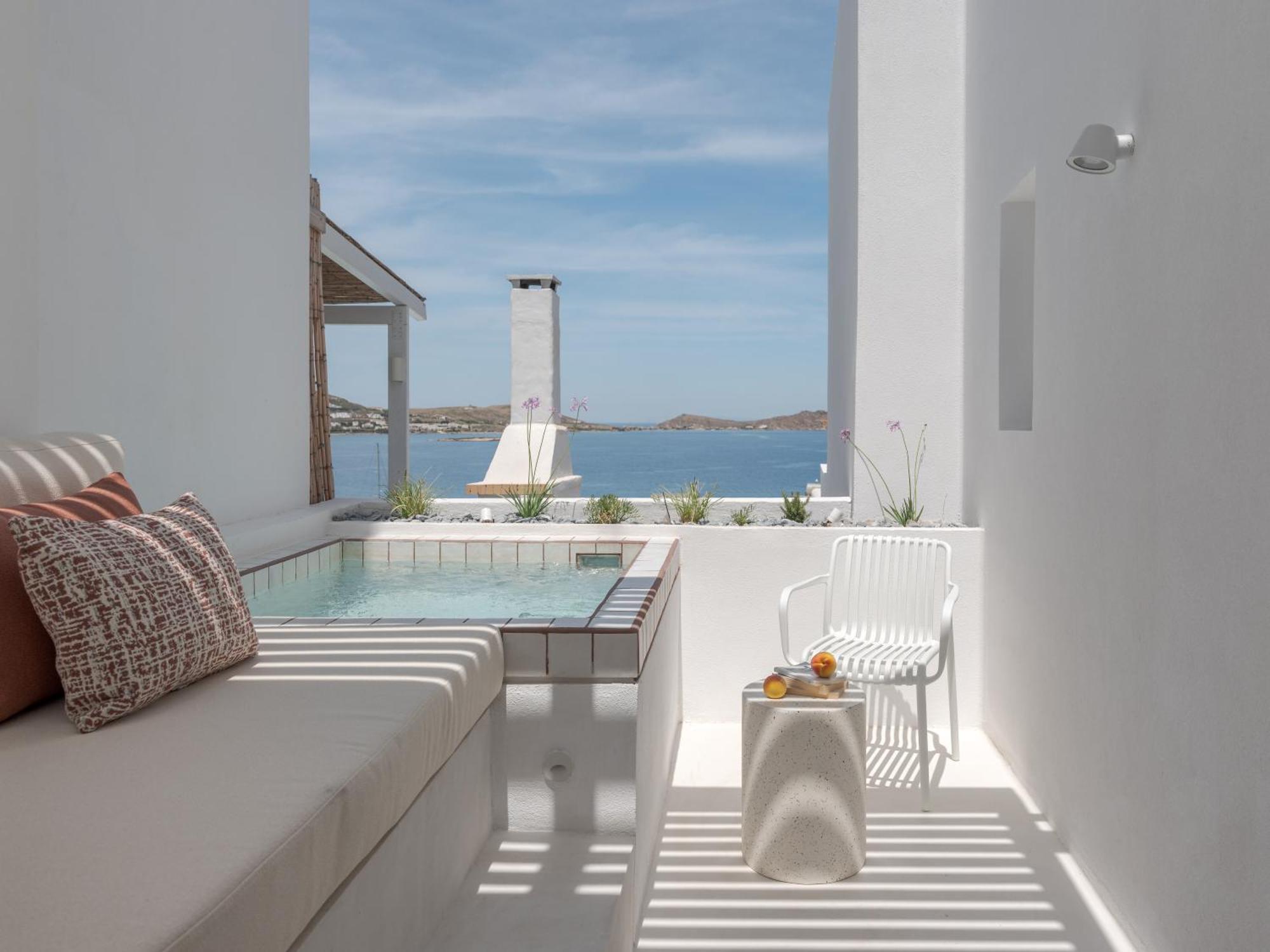Aegean Colors Paros Hotell Náousa Exteriör bild